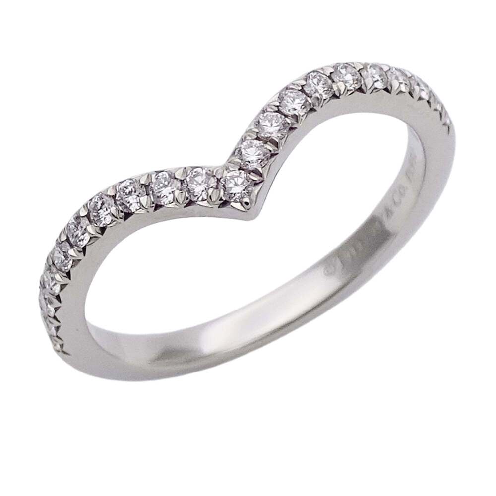 TIFFANY Silver Diamond Ring